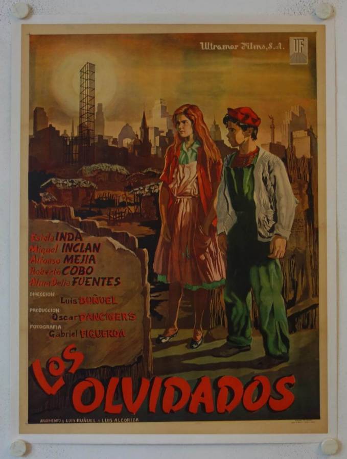 Die Vergessenen originales mexikanisches Filmplakat